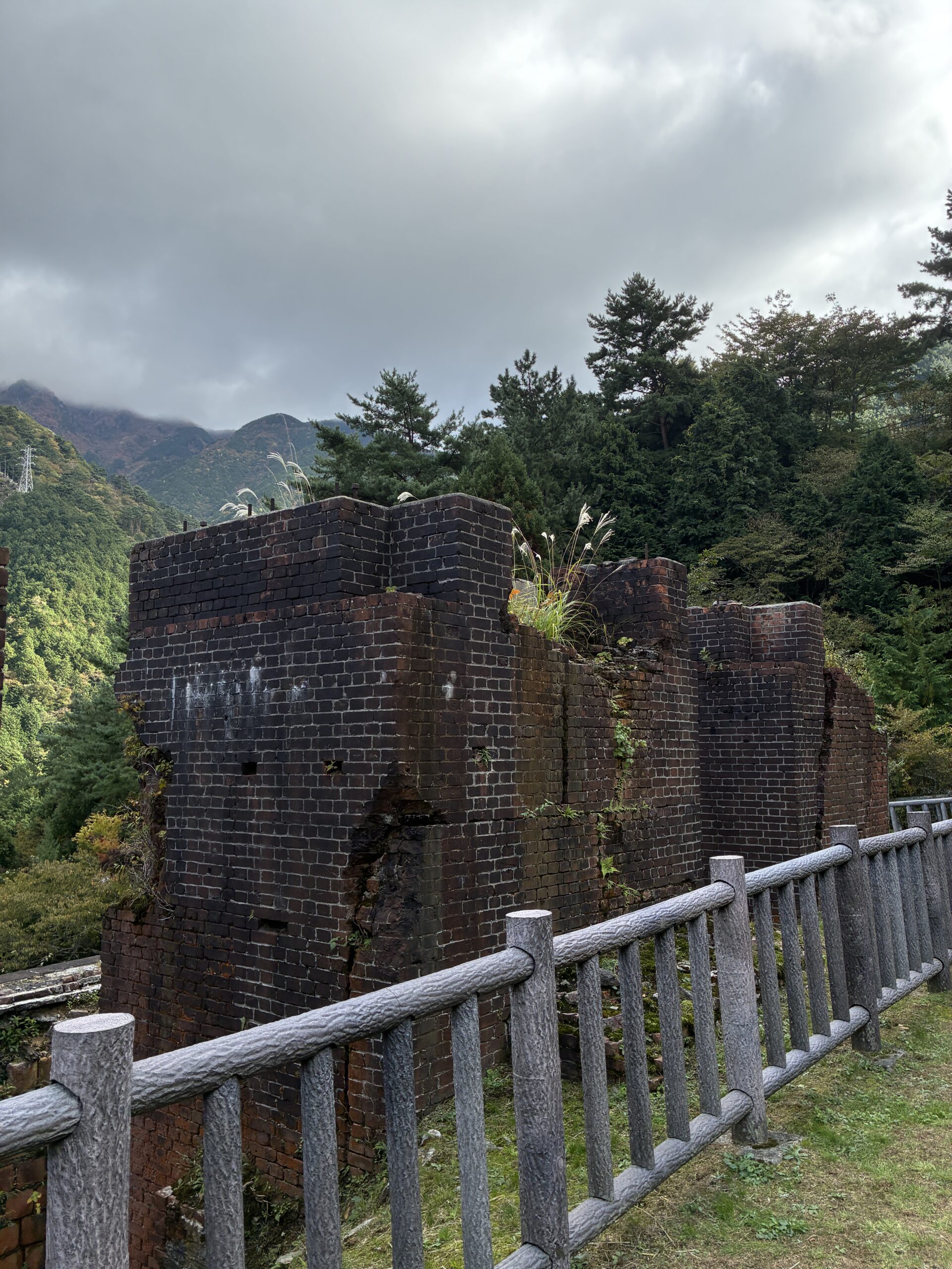 A Laputa-like garden scene