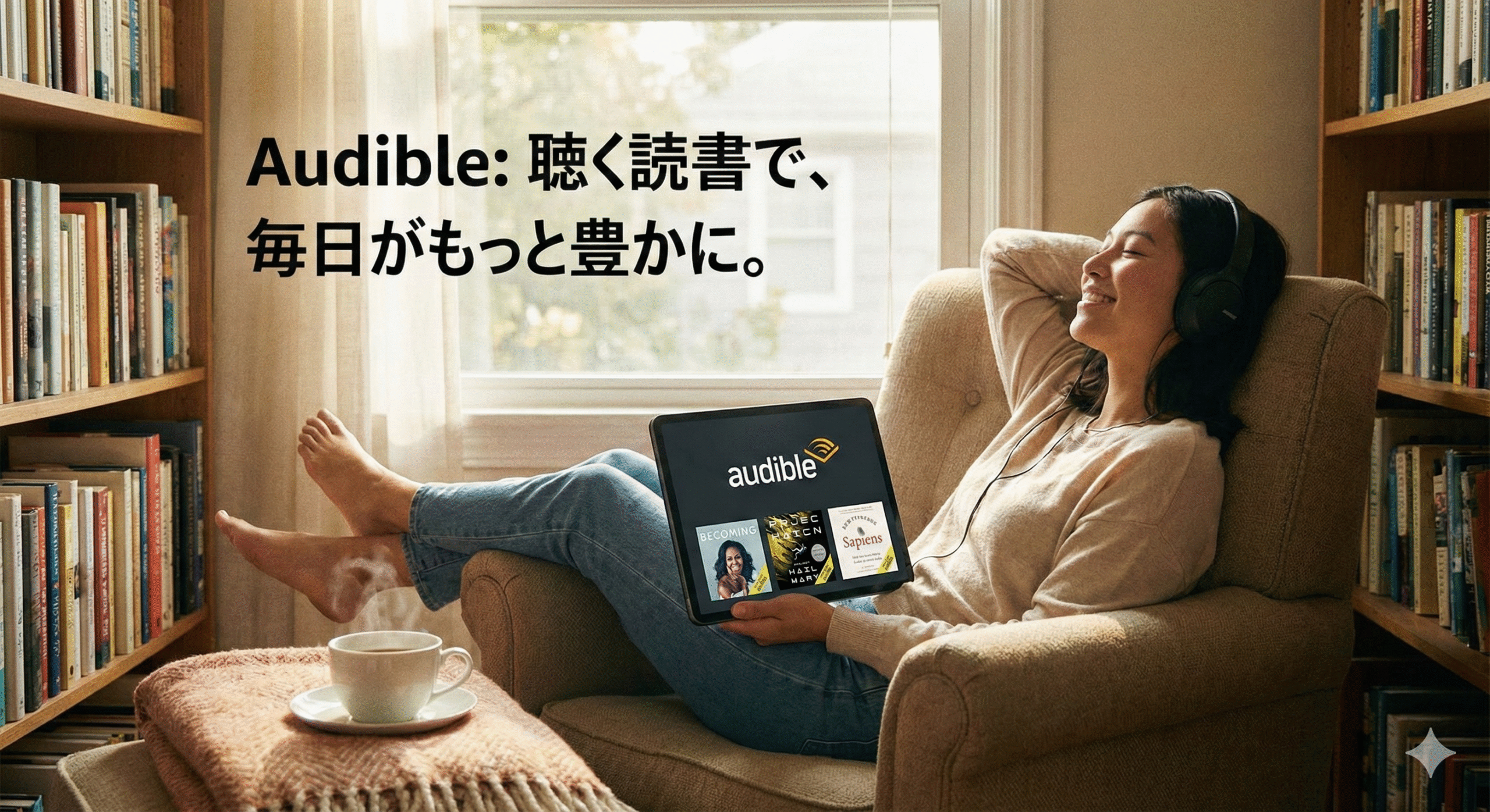 Audible（オーディオブック）サービスイメージ