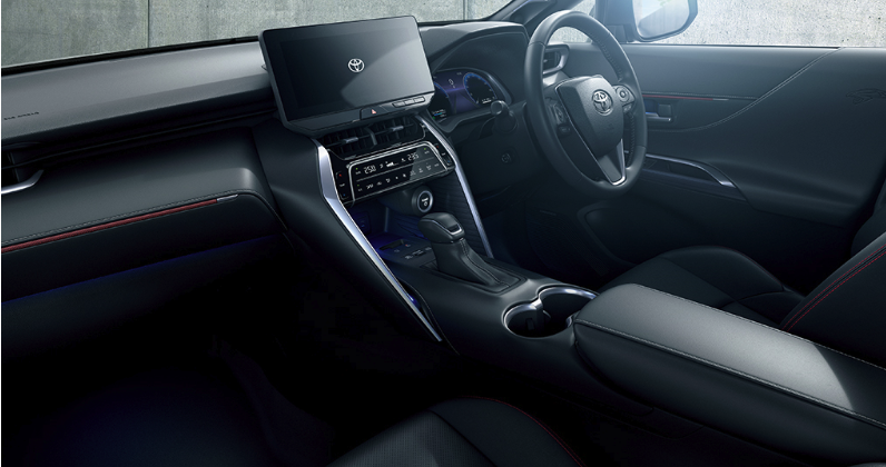 トヨタ ハリアー80系ハイブリッドの内装