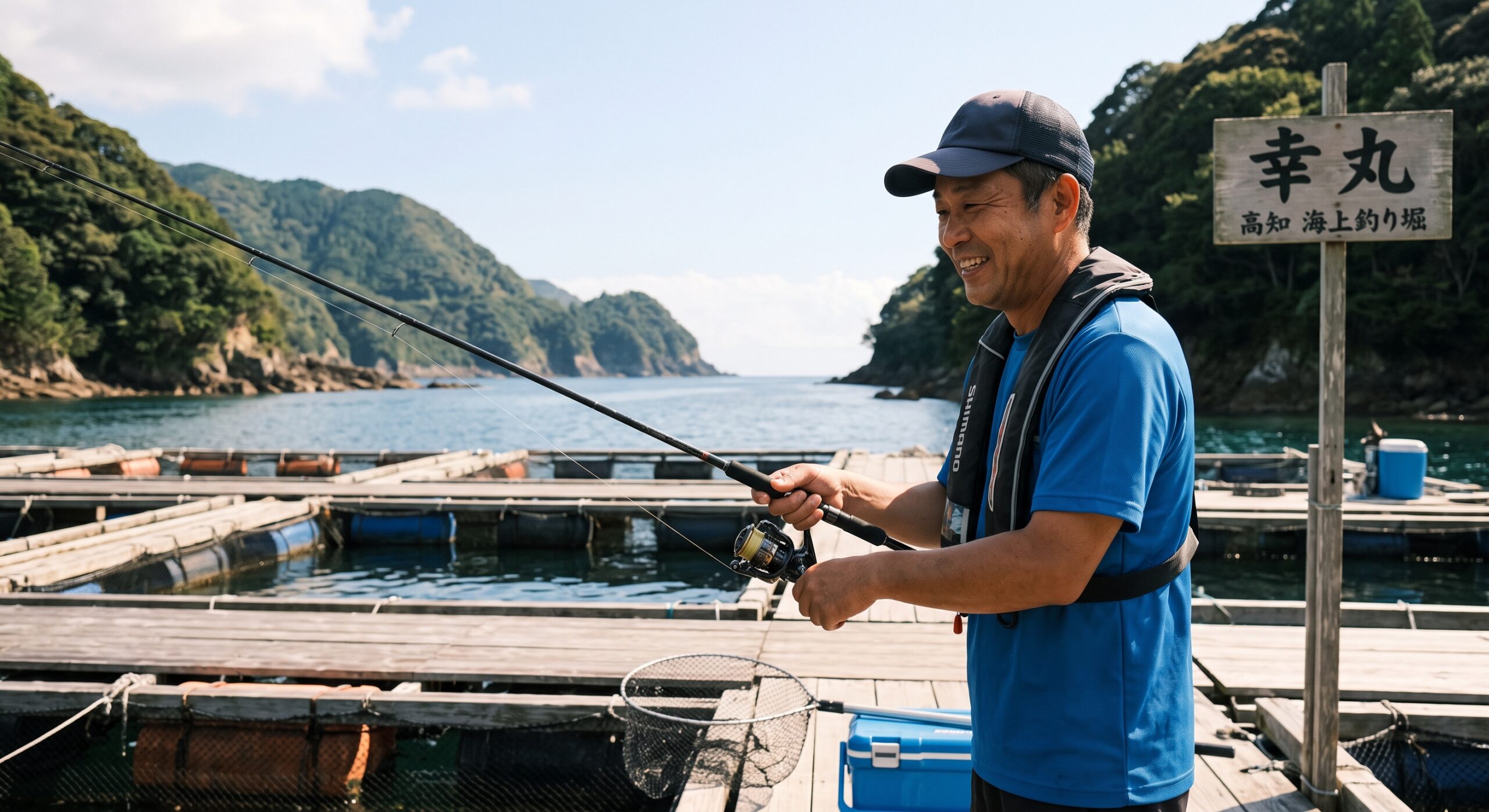 幸丸での釣りの様子